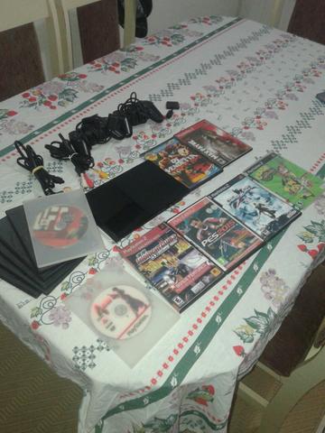 Play 2 com 3 controles