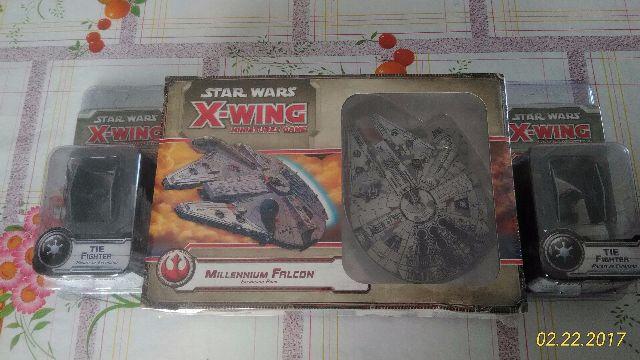 Starwars Xwing Game Millennium Falcon - Tie Fighter Lacradas