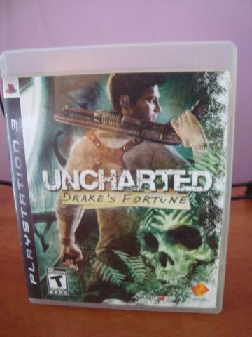 Uncharted: Drake's Fortune PS3 (mídia física)