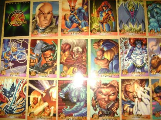 X-men Chromium 96 - Cards Variados