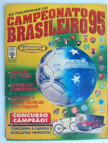 Álbum - Campeonato Brasileiro  Futebol - Completo