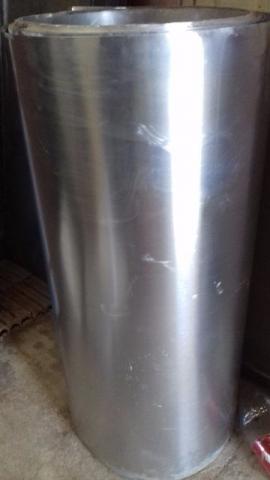 Alumínio Chapa 1m largura x 0,65mm espessura