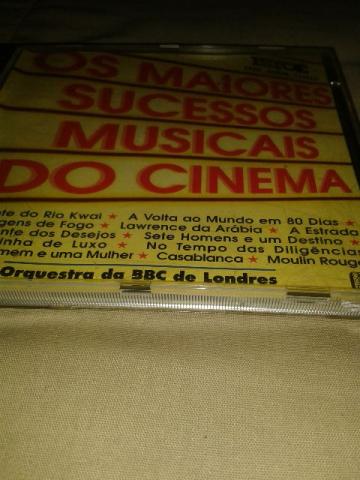 Cd inédito musicas temas de cinema-