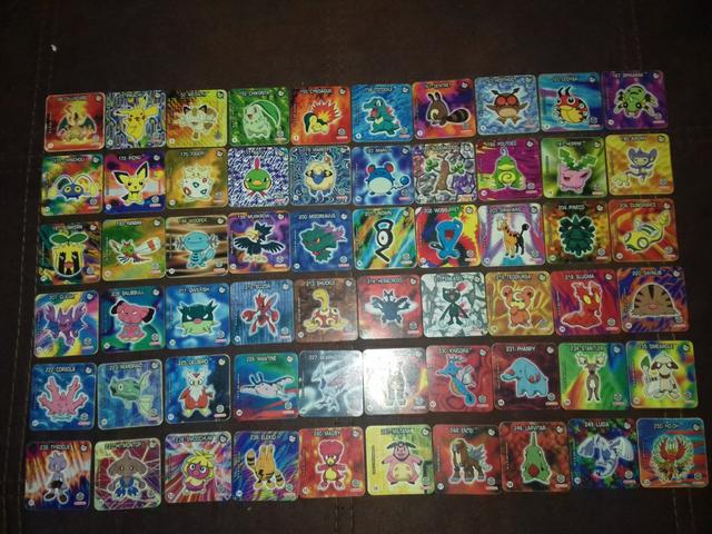 Coleção Completa Tazos Jo-ken-pokemon