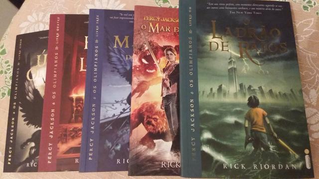 Coleção de livros Percy Jackson