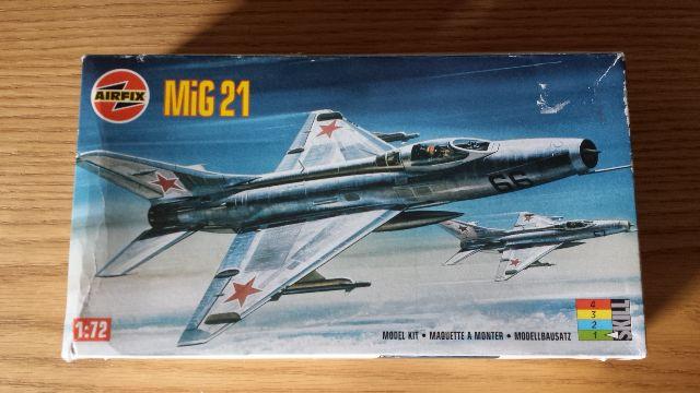 Kit Mig-21 F-13 - Fabricante Airfix - Escala 1/72
