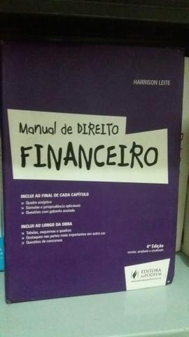 Livro Manual de Direito Financeiro