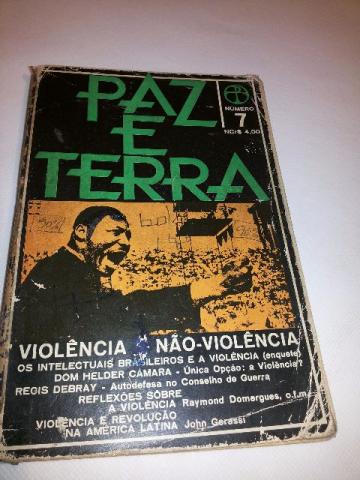 Livro Paz e Terra Número 7 Violência e Não-violência