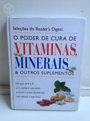 Livro "Vitaminas e Minerais e outros suplementos"