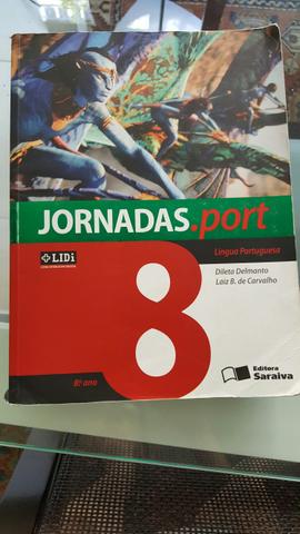 Livro didático português jornadas 8