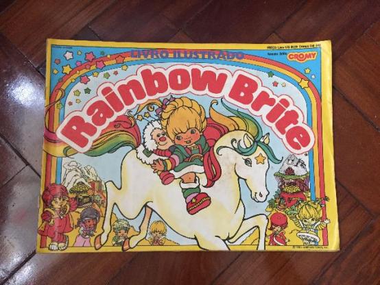 Álbum de Figurinhas de  - Rainbow Brite - Incompleto