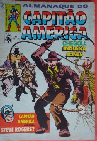 Capitão América No.74 Jul 85 Ed Abril C/ Dicionário