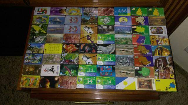 Coleção de cartão telefônico