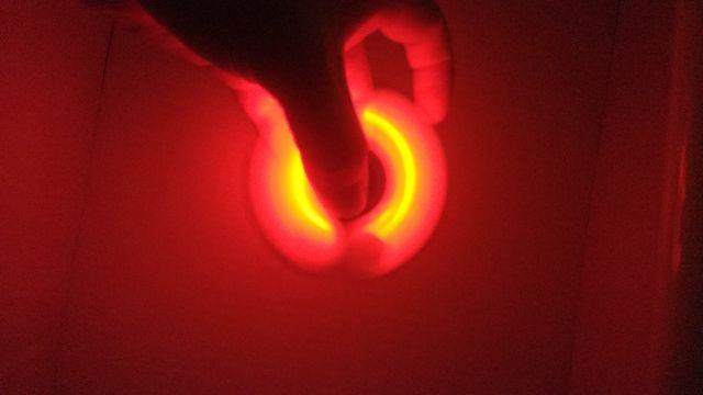 Fidget Hand Spinner Led Colorido Rolamento Anti Estresse