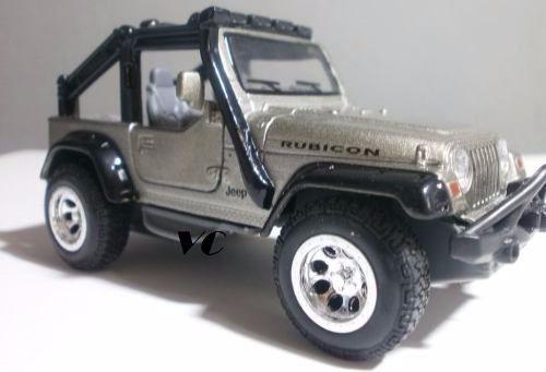 Miniatura Jeep Rubicon em metal Novo Lacrado