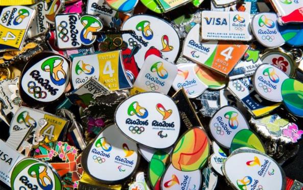 Quero Pins Olimpíadas Rio 