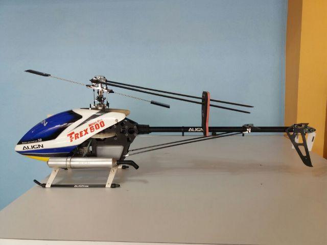 Helicóptero Trex 600 Nitro seminovo