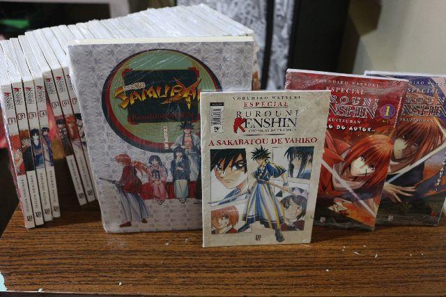 Rurouni Kenshin + Keshin Kaden + 3 Edições Especiais