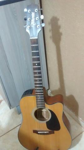 Violão folk takamine eg 320 sc (tampo maciço)