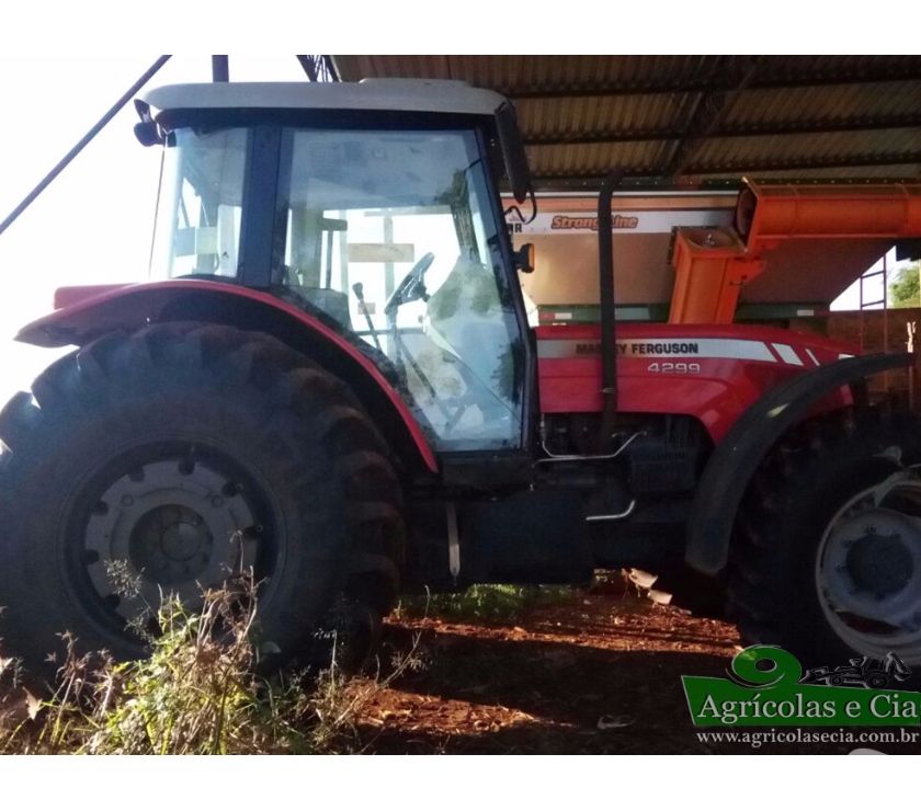 Trator Massey Ferguson x4 Cabine Original - 320 Horas!