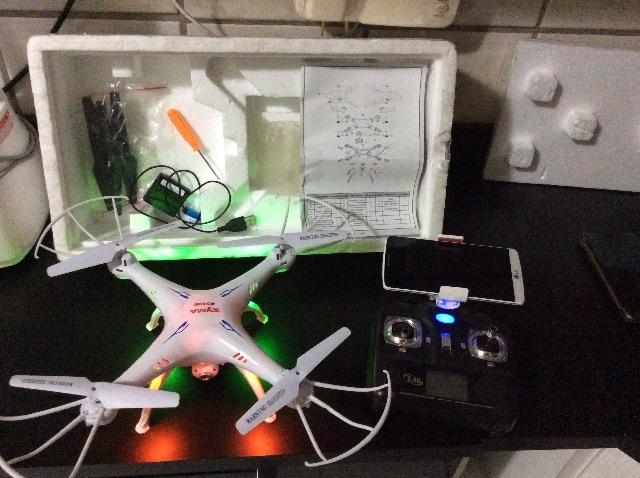 Drone syma x5sw melhorado