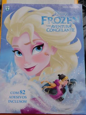 Frozen Uma aventura congelante Livro ilustrado