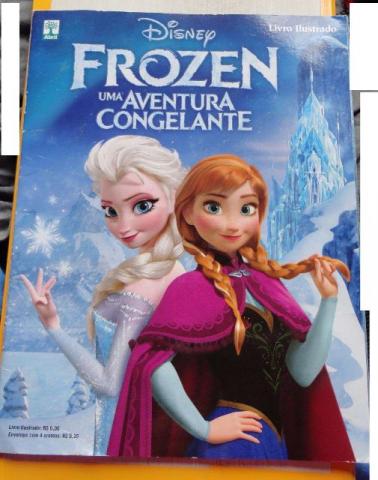 Álbum Frozen Uma aventura congelante Disney Completo
