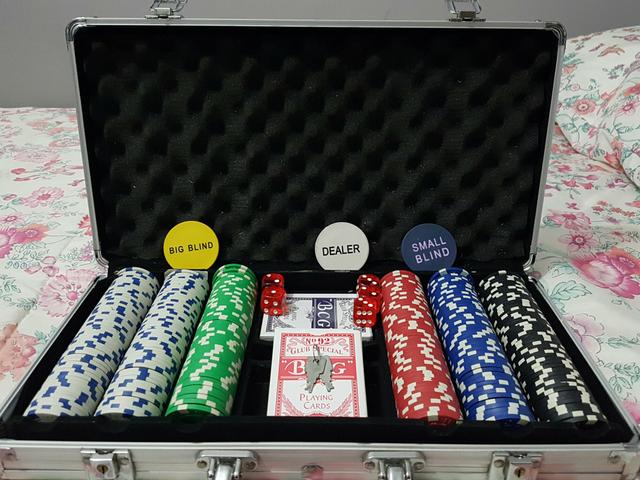 Maleta Kit Poker Luxo