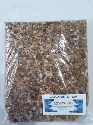 Material filtrante cascalho 3/6mm