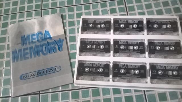 Mega Memory em fita K7(compact cassete)