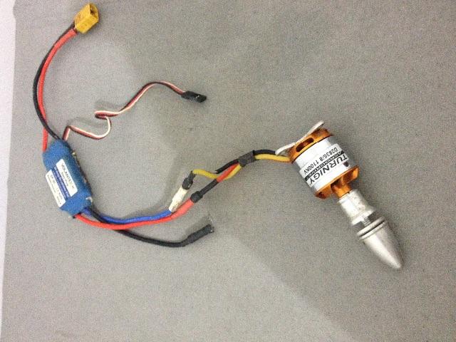 Motor kv e Esc 30amp aeromodelismo