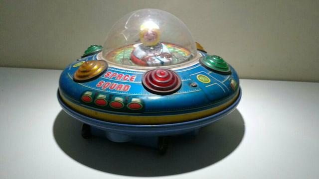 Brinquedo Space Squad Glasslite anos 80