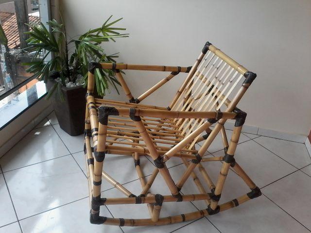 Cadeira de balanço artesanal