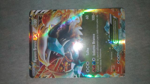 Carta Ex de Pokémon (Super rara)