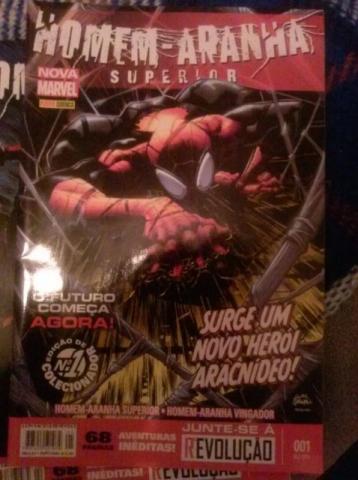 HQ Homem Aranha Superior (Nova Marvel)