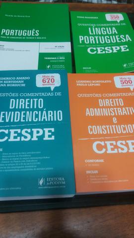 Kit Livros para Concurso CESPE ed 