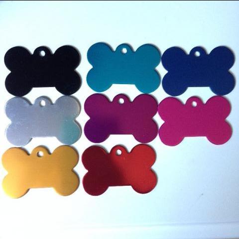 Plaquinhas de identificação para cachorros e gatos