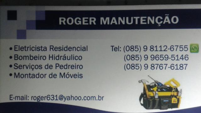 Roger serviços residêncial