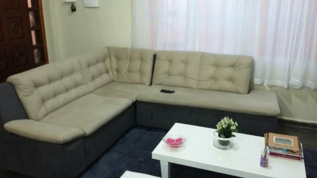 Sofá modular gelo/grafite