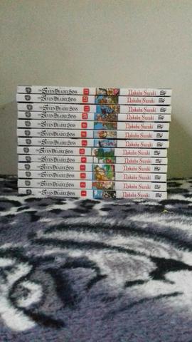 13 primeiros volumes de nanatsu no taizai