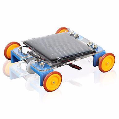 Crab Kingdom carro com motor e placa solar para montar
