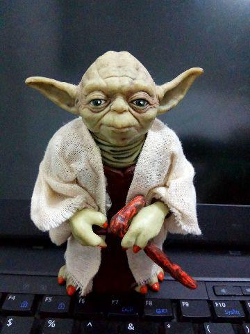 Figura de ação - Mestre Yoda - Star Wars - Novo