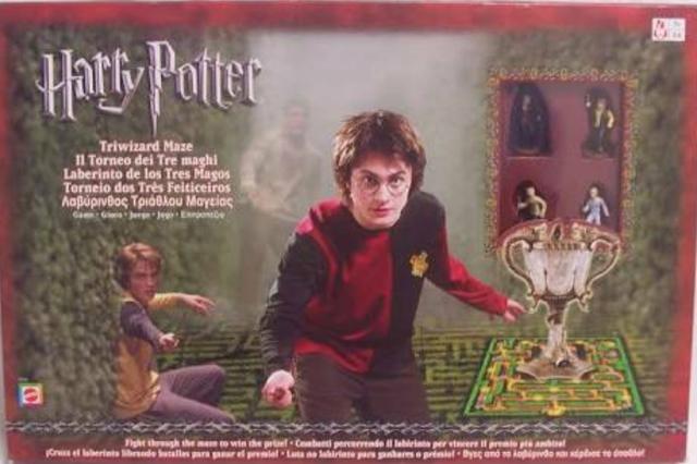 Harry Potter jogo tabuleiro torneio tribruxo