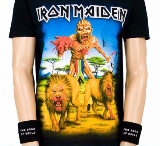 Iron Maiden Camiseta Africa Do Sul  Event Tour Tamanho L