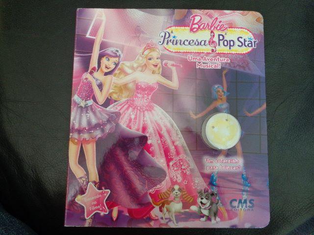 Livro Barbie Princesa e Pop Star