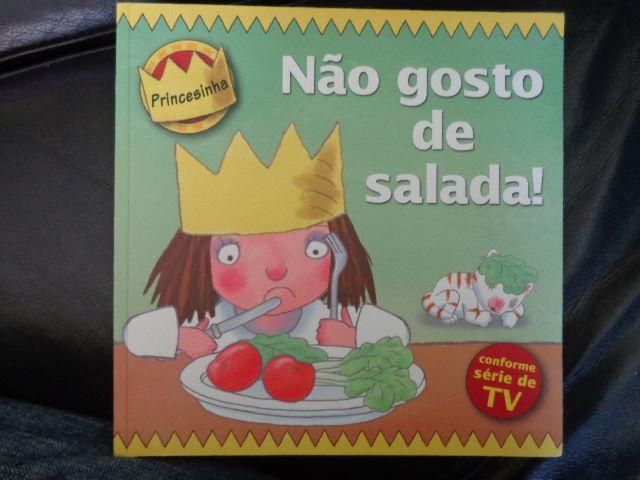 Livro Princesinha Não Gosto de Salada