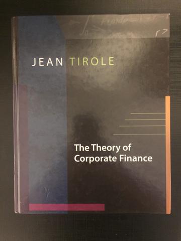 Livro: The Theory of Corporate Finance