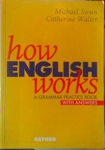 Livro didático Inglês - How english Works - a grammar