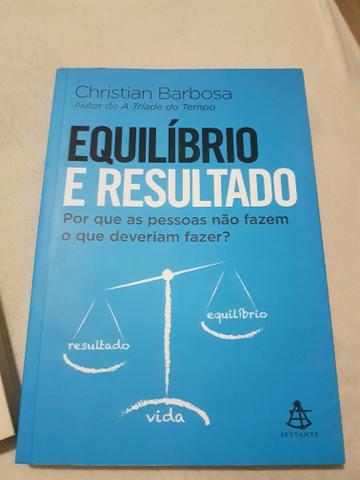 Livro equilibrio e resultado de Christian Barbosa