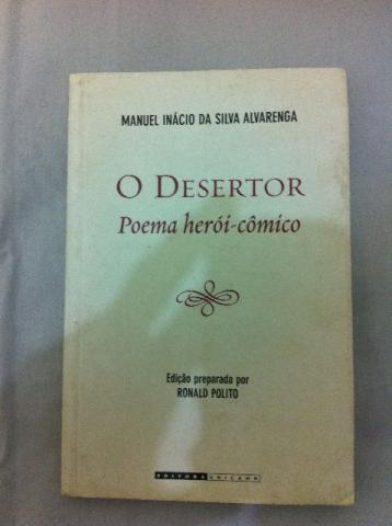 Livro o Desertor de Manuel Inácio da Silva Alvarenga usado
